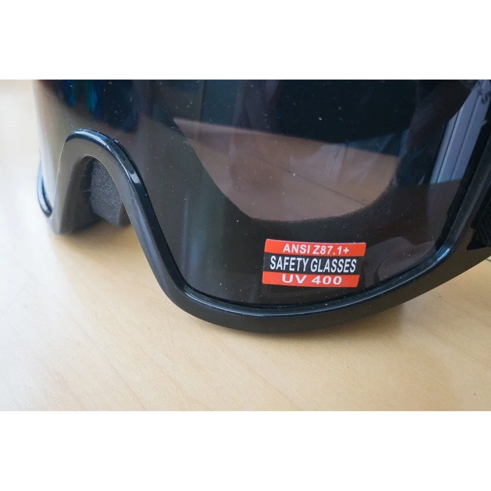 GLOBAL‎ VISION WINDSHIELD KIT 2 OFF-ROAD ATV GOGGLES  CLEAR AND SMOKE LENS